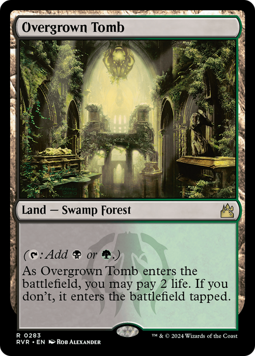 Overgrown Tomb (RVR-283) - rare