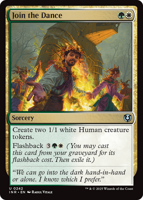 Join the Dance (INR-242) - uncommon - Foil