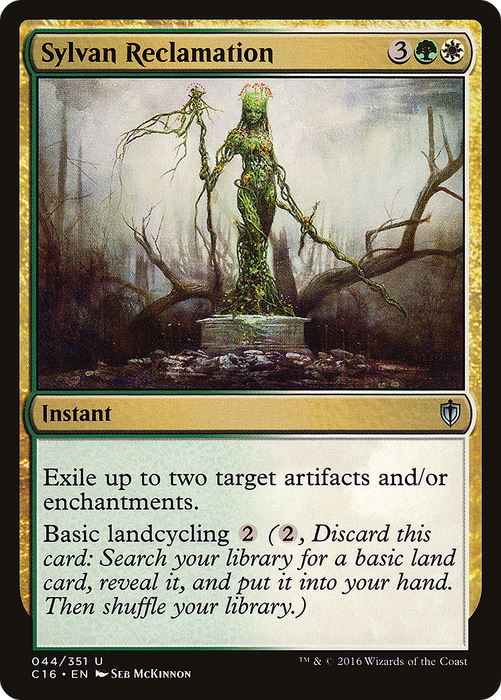 Sylvan Reclamation (C16-044) - uncommon
