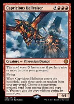 Capricious Hellraiser (PPONE-125P) - mythic