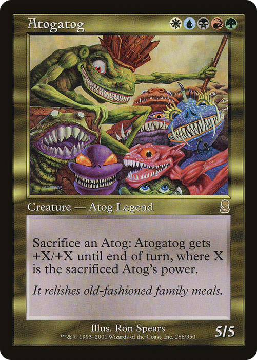 Atogatog (ODY-286) - rare - Foil