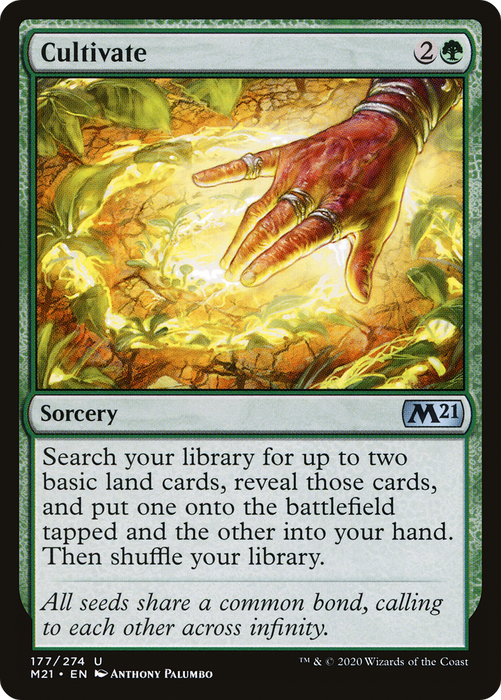 Cultivate (M21-177) - uncommon - Foil