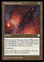 Machine God's Effigy (PRM-105846) - rare