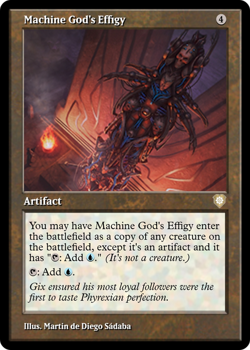 Machine God's Effigy (PRM-105846) - rare