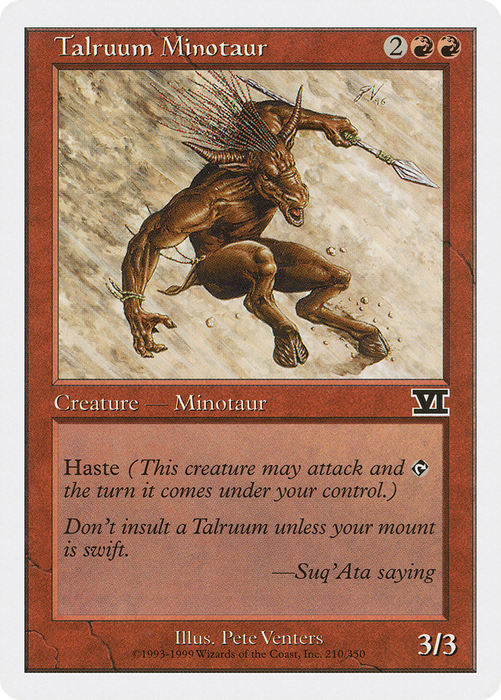 Talruum Minotaur (6ED-210) - common