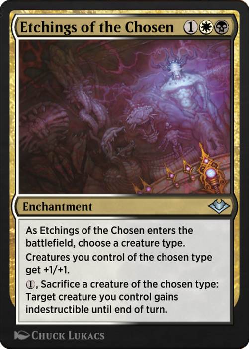 Etchings of the Chosen (J21-689) - uncommon