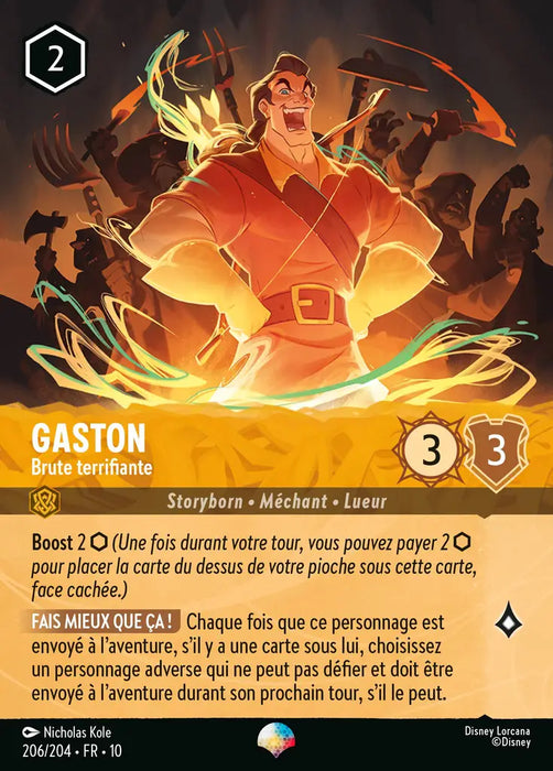 Gaston - Brute terrifiante (Épique) (206/204) - LDLP - Épique - Holofoil