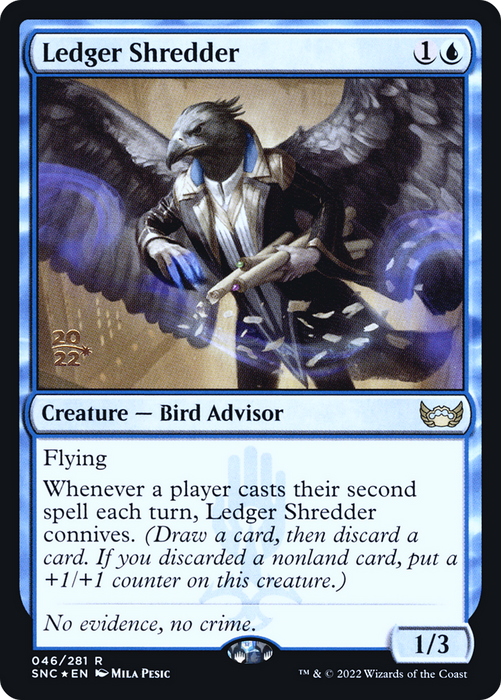 Ledger Shredder (PRE-46S) - rare - Foil