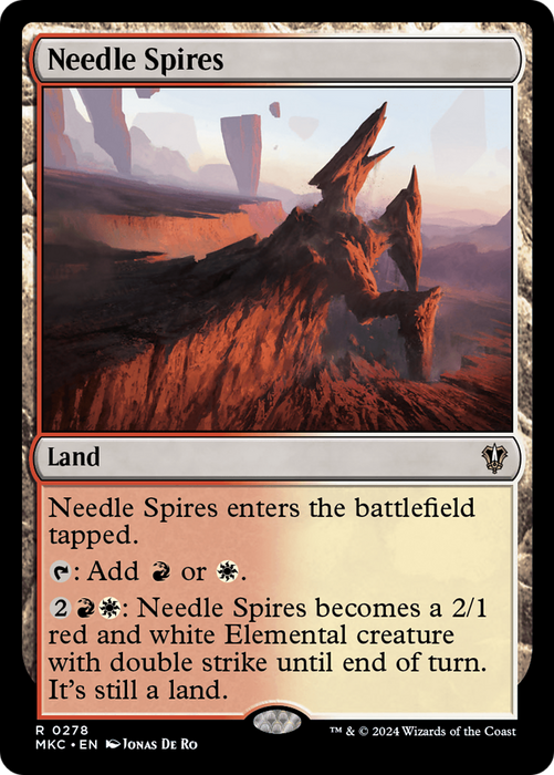 Needle Spires (MKC-278) - rare