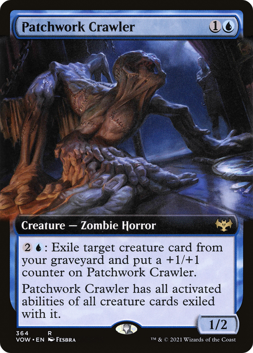 Patchwork Crawler (VOW-364) - rare: (Extended Art)