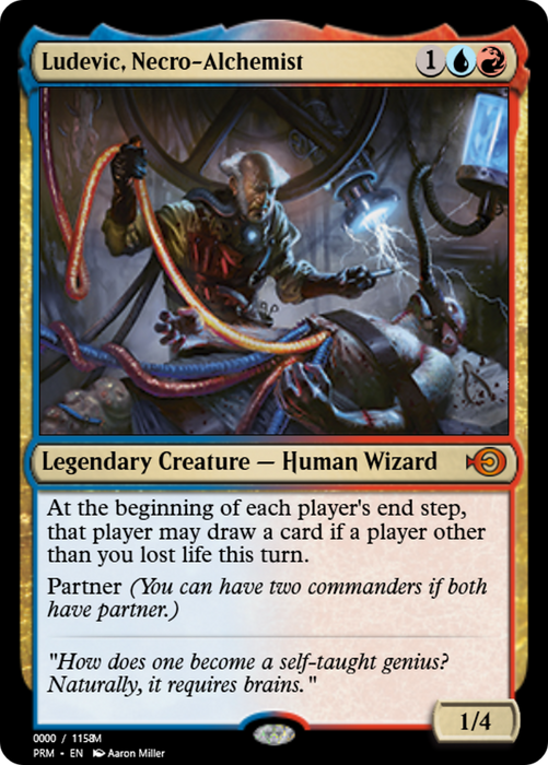 Ludevic, Necro-Alchemist (PRM-86166) - mythic - Foil