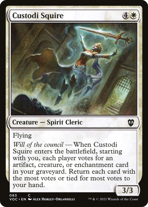 Custodi Squire (VOC-083) - common