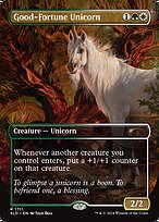Good-Fortune Unicorn (SLD-1711) - rare (Borderless) - Foil