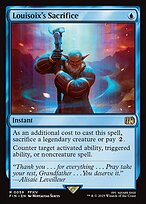 Louisoix's Sacrifice (FIN-059) - rare - Foil
