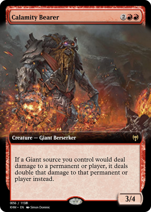 Calamity Bearer (PRM-88312) - rare - Foil