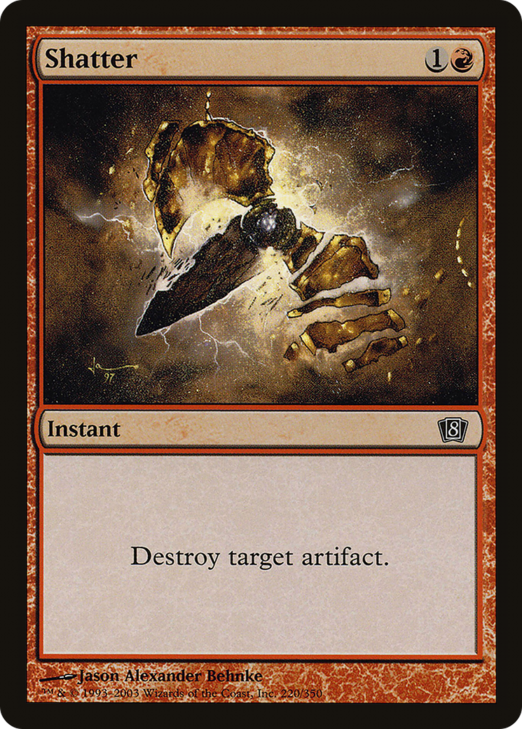 Shatter (8ED-220★) - common - Foil