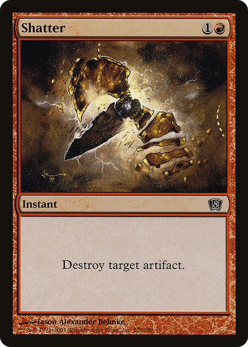Shatter (8ED-220★) - common - Foil