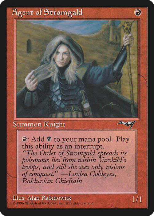 Agent of Stromgald (ALL-64A) - common
