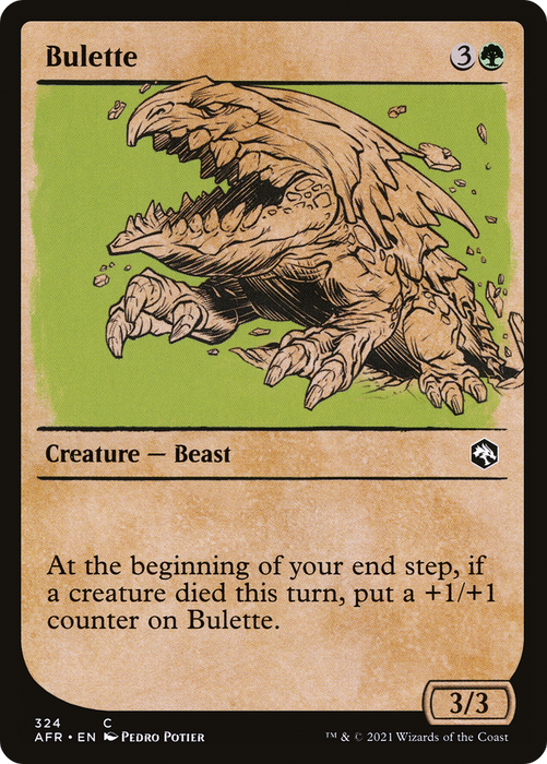 Bulette (AFR-324) - common: (Showcase) - Foil
