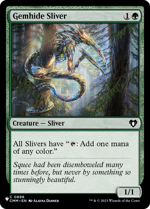 Gemhide Sliver (CMM) (LIST-896) - common