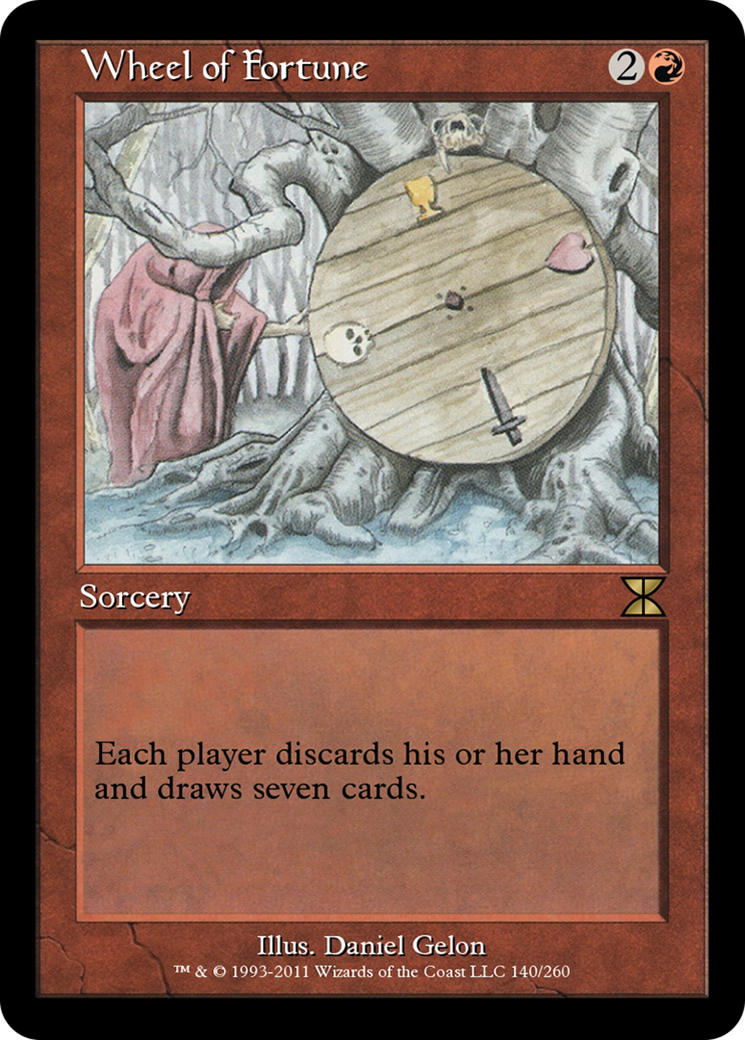 Wheel of Fortune (ME4-140) - rare - Foil