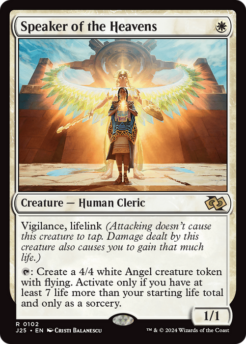 Speaker of the Heavens (J25-102) - rare