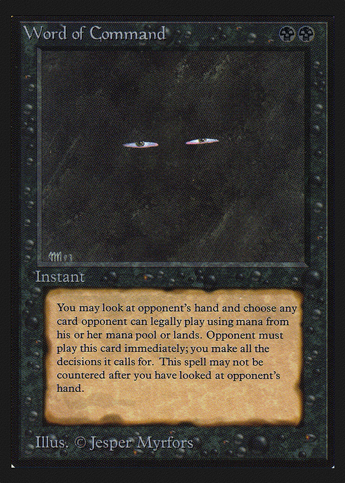 Word of Command (IED-137) - rare