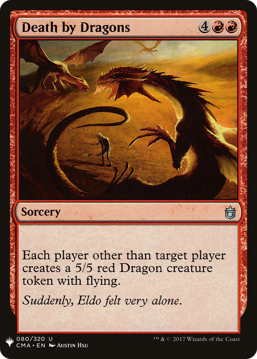 Death by Dragons (LIST-CMA-80) - uncommon