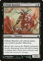 Felhide Brawler (BNG-070) - common - Foil