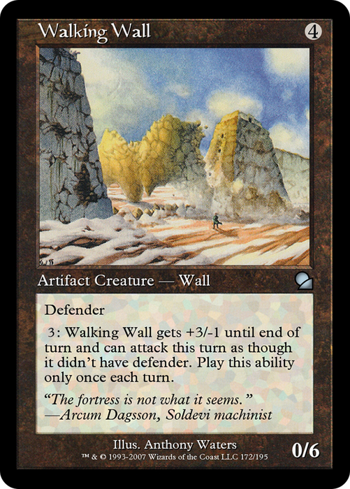Walking Wall (ME1-172) - uncommon - Foil