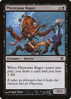 Phyrexian Rager (10E-167) - common - Foil