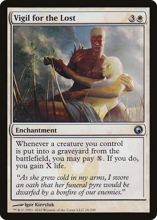 Vigil for the Lost (SOM-026) - uncommon - Foil