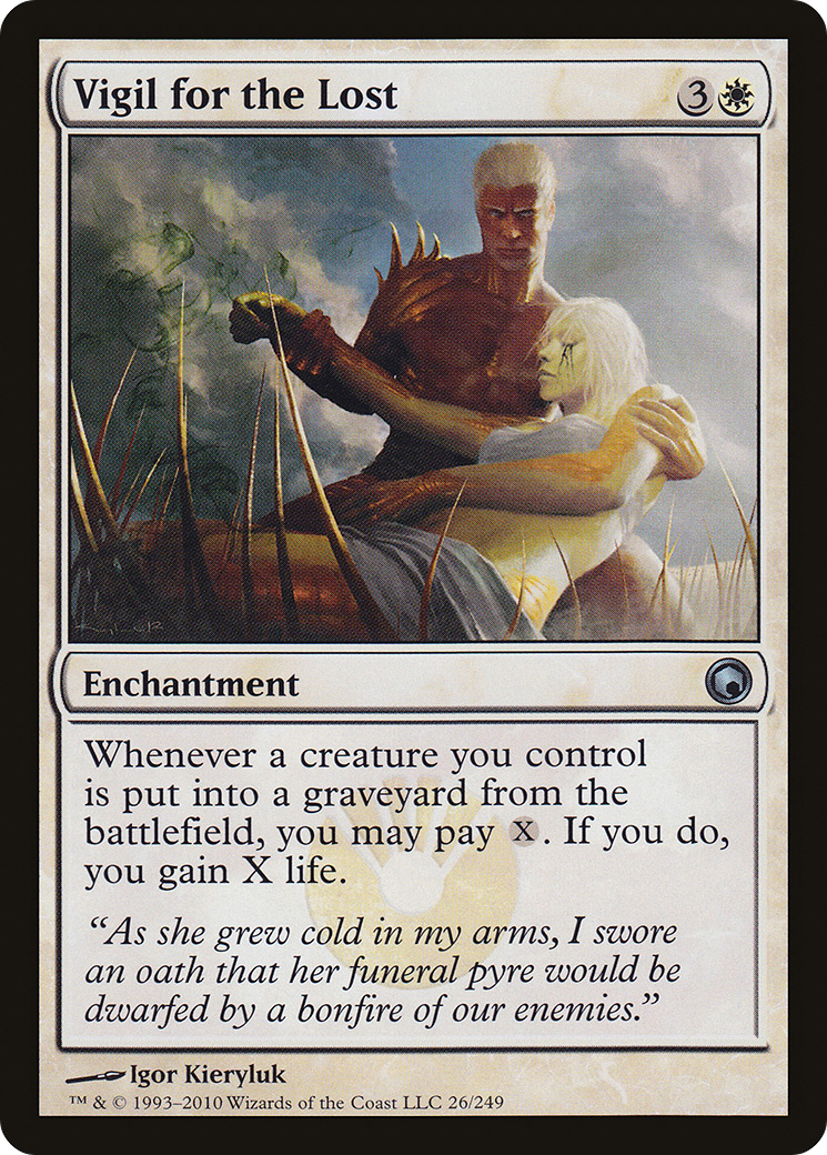 Vigil for the Lost (SOM-026) - uncommon - Foil