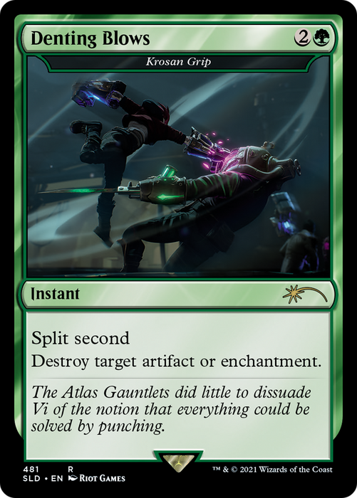 Krosan Grip (SLD-481) - rare / Denting Blows