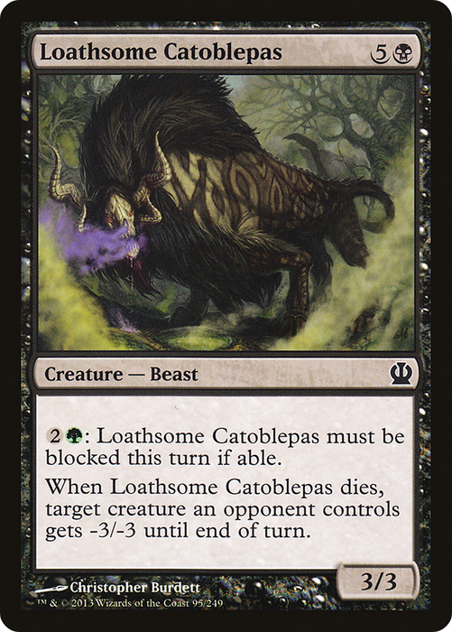 Loathsome Catoblepas (THS-095) - common