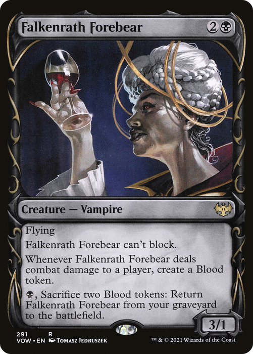 Falkenrath Forebear (VOW-291) - rare: (Showcase)