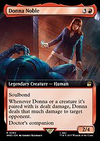 Donna Noble (WHO-382) - rare: (Extended Art) - Foil
