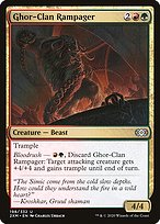 Ghor-Clan Rampager (2XM-198) - uncommon
