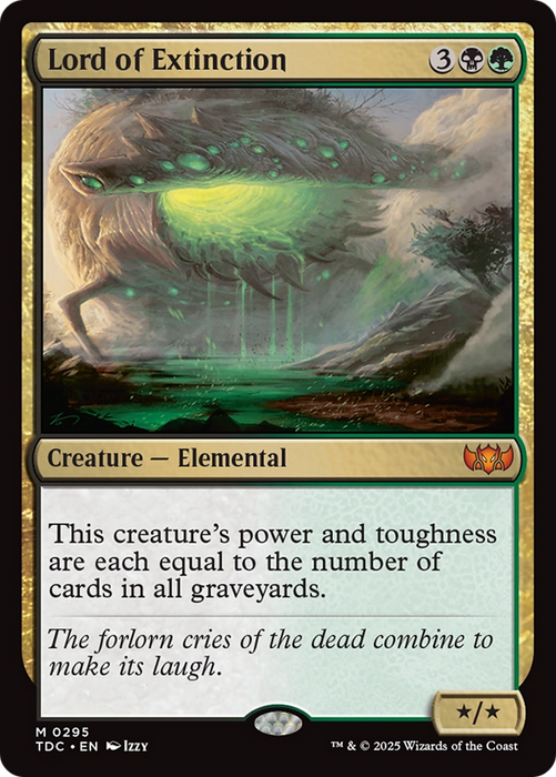 Lord of Extinction (TDC-295) - mythic