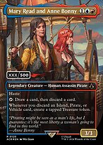 Mary Read and Anne Bonny (ACR-120Z) - rare (Borderless) - Foil