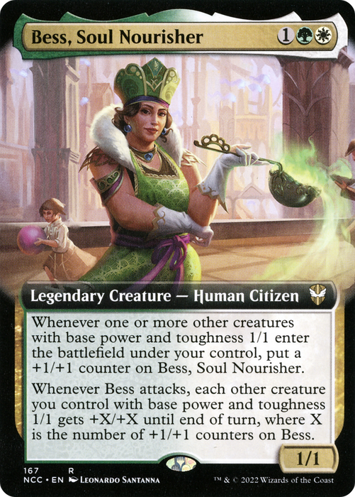 Bess, Soul Nourisher (NCC-167) - rare: (Extended Art)