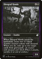 Diregraf Horde (DBL-096) - common - Foil