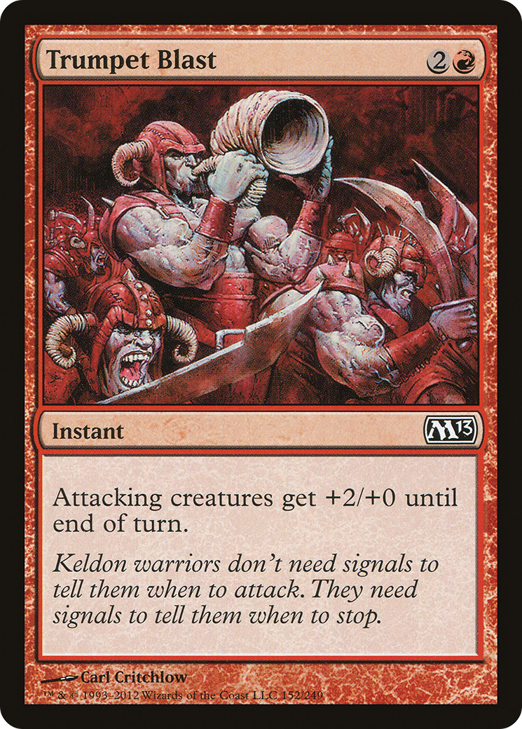 Trumpet Blast (M13-152) - common - Foil