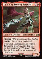 Lightning, Security Sergeant (FIN-560) - rare