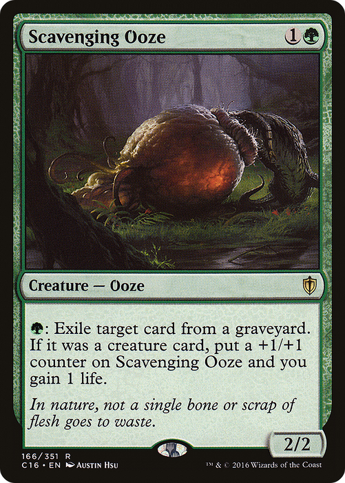 Scavenging Ooze (C16-166) - rare
