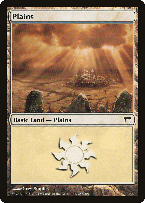 Plains (CHK-288) - common - Foil