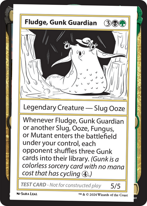 Fludge, Gunk Guardian (MB2PC-354) - rare