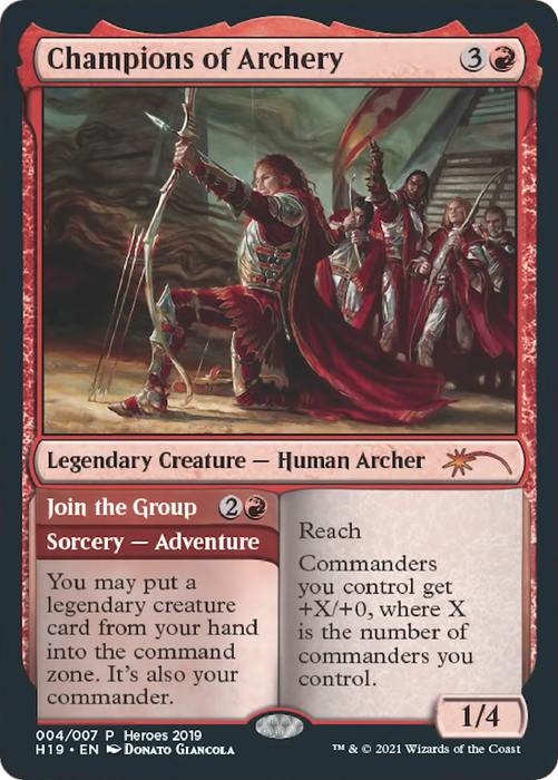 Champions of Archery // Join the Group (UMP-004) - mythic - Foil