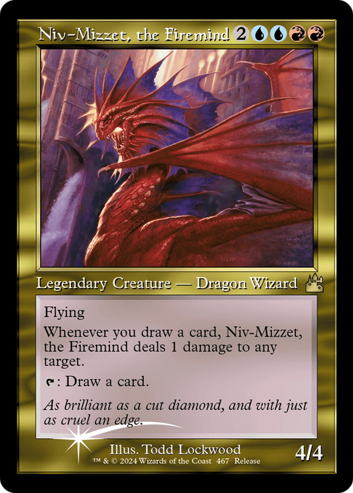 Niv-Mizzet, the Firemind (LARP-467) - rare - Foil