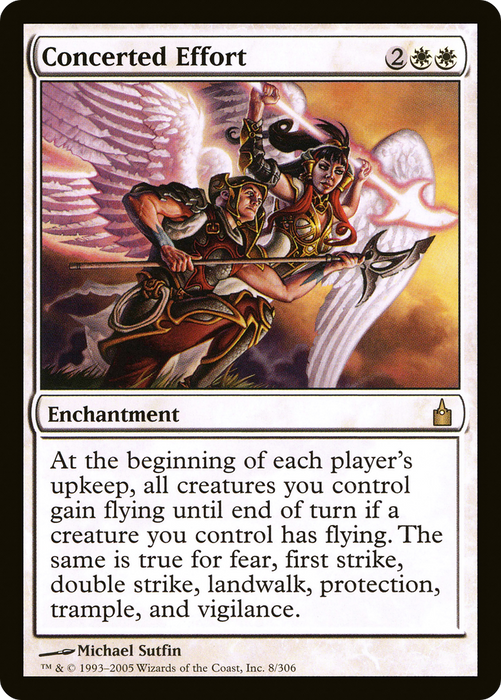 Concerted Effort (RAV-008) - rare - Foil